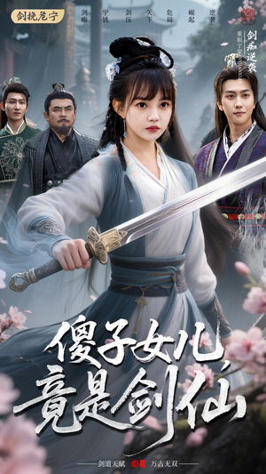 傻子女儿竟是剑仙（50集）短剧全集免费