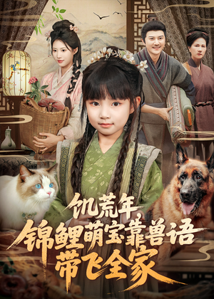 饥荒年，锦鲤萌宝靠兽语带飞全家（75集）短剧全集完整版