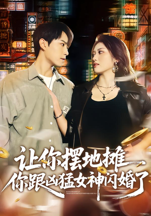 让你摆地摊，你跟凶猛女神闪婚了封面