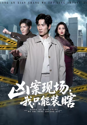 凶案现场，我只能装瞎封面