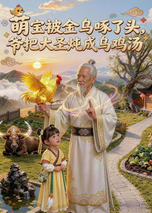 萌宝被金乌啄了头，爷把大圣炖成乌鸡汤封面