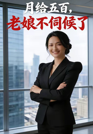 月给五百，老娘不伺候了封面