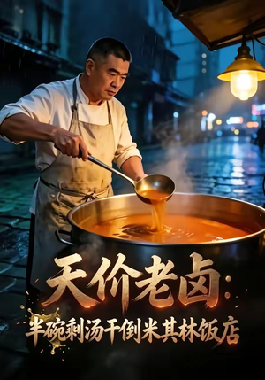 天价老卤：半碗剩汤干倒米其林饭店（34集）火爆热门短剧