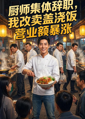 厨师集体辞职，我改卖盖浇饭营业额暴涨封面