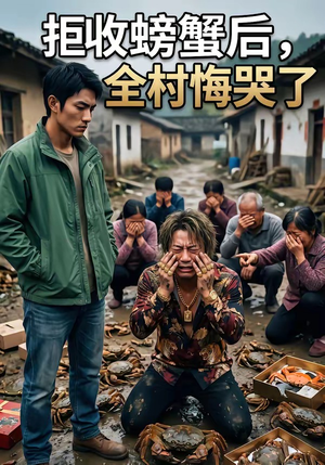 拒收螃蟹后，全村悔哭了（41集）热门短剧排行榜