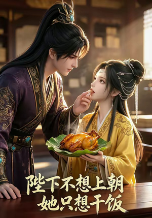 陛下不想上朝，她只想干饭封面