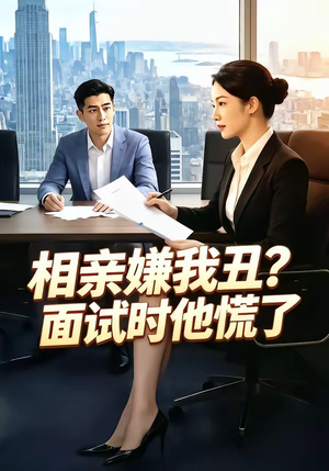 相亲嫌我丑？面试时他慌了（40集）短剧推荐来了