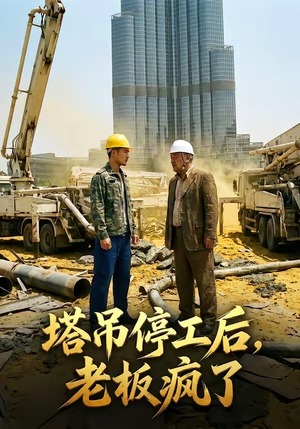 塔吊停工后老板疯了（52集）热播短剧追不停