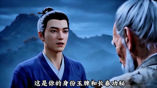 百岁悟道仙途（46集）动漫热门短剧推广
