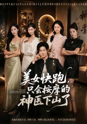 美女快跑，只会按摩的神医下山了（80集）精彩的短剧