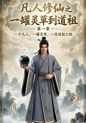 凡人修仙之一罐灵草到道祖第一季（100集）短剧推荐来了