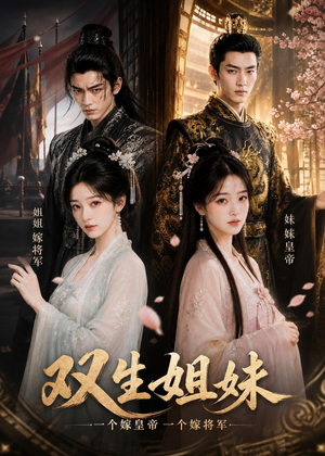双生姐妹，一个嫁皇帝一个嫁将军（50集）免费短剧完整版