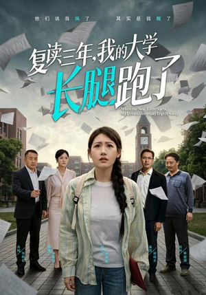 复读三年，我的大学长腿跑了（60集）好看的短剧推荐