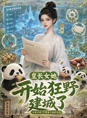 皇长女她开始狂野建城了（50集）女频短剧推荐