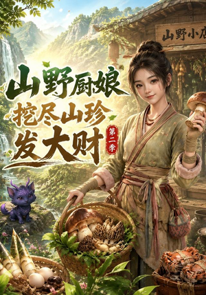 山野厨娘，挖尽山珍发大财第二季（76集）热播短剧追不停