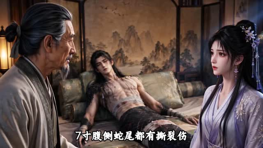 捡来的黑蛇是满级老大（27集）短剧