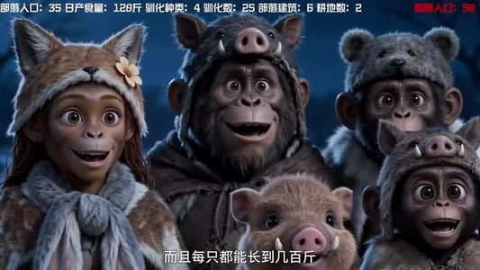 穿成南方古猿,生存百万年!第二季(50集) 穿成南方古猿,生存百万年!第二季(50集)短剧免费分享