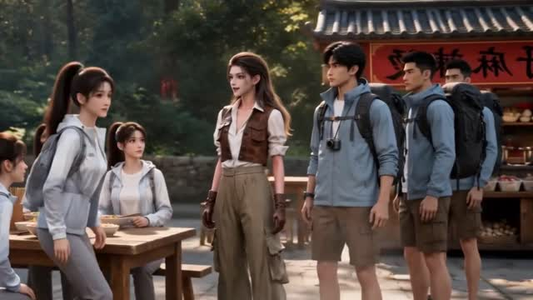 我家景区怎么变成山海经动物园了（105集）热播短剧来袭