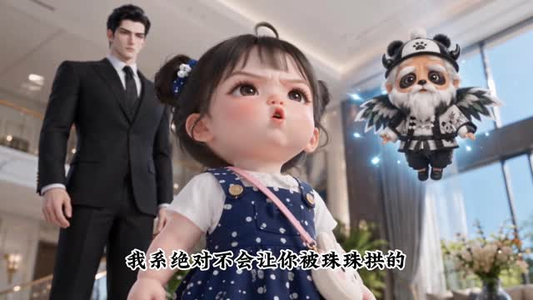 家有小团宠：反派大佬成了女儿奴（65集）追短剧关注我