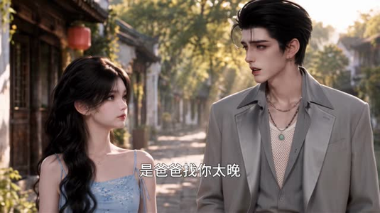 影帝爸爸，你女儿从农村来找你了（89集）短剧解说全集