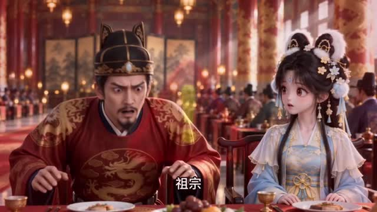 心声外放狂吃瓜，百官狂求抱大腿（196集）剧情简介