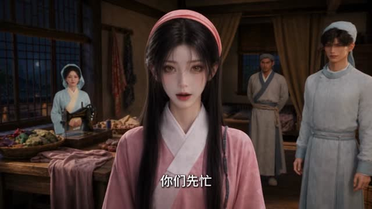 全家穿越，空间瓜果撑荒年（346集）好看短剧追不停